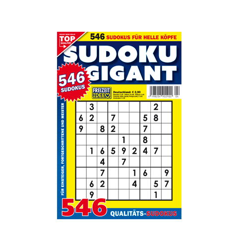 Freizeit Idee - Sudoku Gigant