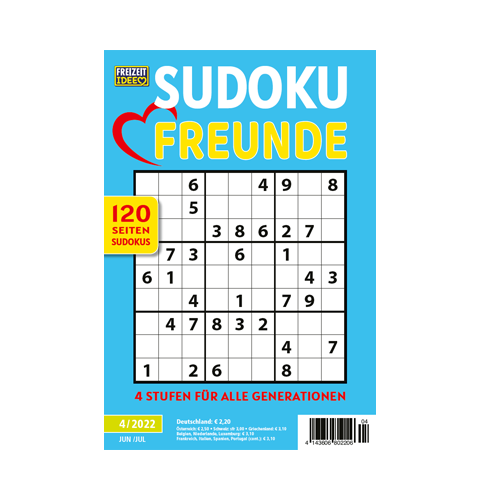 Freizeit Idee - Sudoku Freunde