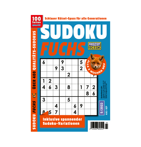 Freizeit Idee - Sudoku Fuchs