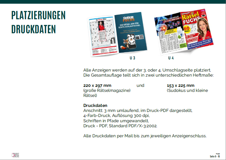 Platzierung